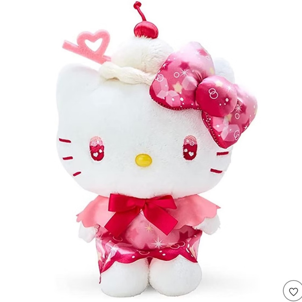 ✅Sanrio Imported Japan 8 Inch Soda Float Plush | Hello Kitty